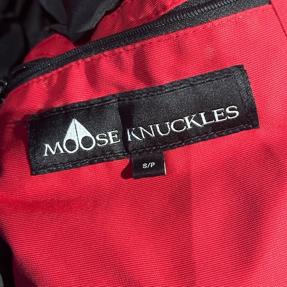 Moose knuckles red ballistic bomber jacket - Picture 4 of 5